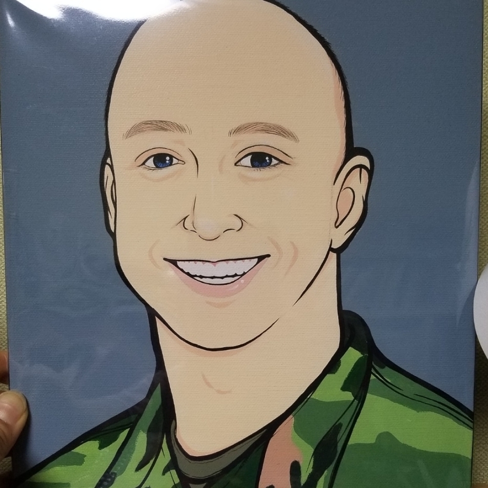 Popart portrait